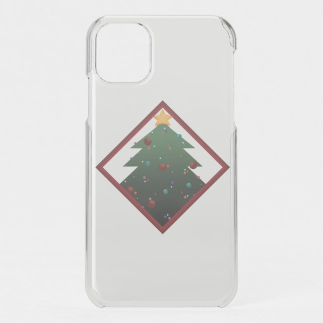 Christmas Tree Uncommon iPhone Case (Back)