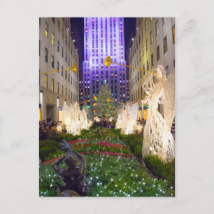 Christmas Tree View 2015 Holiday Postcard