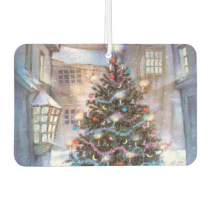Christmas Tree Vintage Car Air Freshener