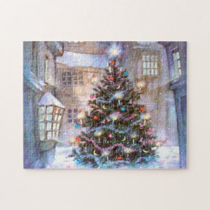 Christmas Tree Vintage Jigsaw Puzzle