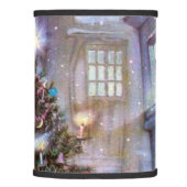 Christmas Tree Vintage Lamp Shade (Right)