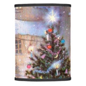 Christmas Tree Vintage Lamp Shade (Front)