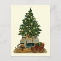 "Christmas Tree" Vintage Postcard