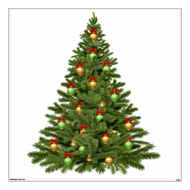 Christmas tree wall decals (Front)