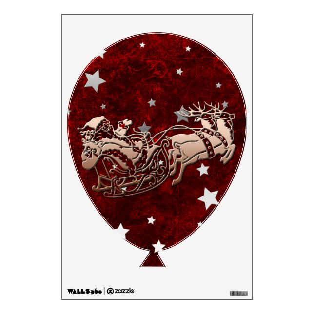 Christmas Tree Wall Sticker (Front)