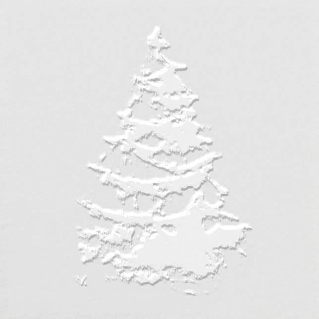 Christmas Tree Watercolor Embosser (Design)