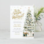 Christmas Tree Wedding Invitation