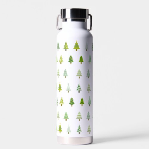 Christmas Tree white elephant gift  Water Bottle