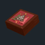 Christmas tree with fabric and ribbon gift box<br><div class="desc">merry Christmas & happy new year design .. its the end of the year and we all need to relax and celebrate in our own way .. specially around the Christmas tree .. may god bless us and our families in this time .. use this design to reflect the spirit...</div>