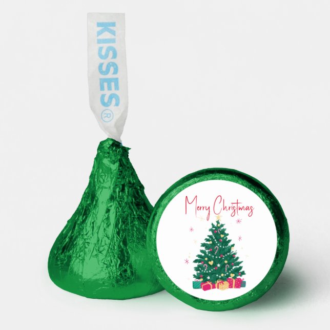 Christmas Tree with Gifts Hershey®'s Kisses® (Front)