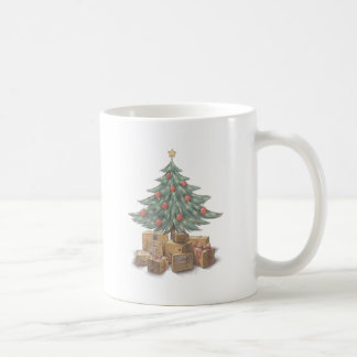 Christmas Tree with Packages Coffee Mug
