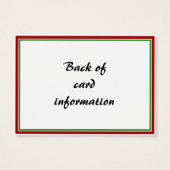 Christmas Tree with Red Ribbon (Back)