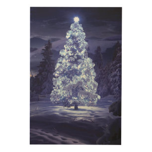 Christmas Tree  Wood Wall Art