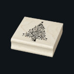 Christmas Tree Wooden Block Mounted Rubber Stamp<br><div class="desc">This wooden block mounted rubber stamp was designed by Rebecca Anne Grant of Designer Made Stamps. It is for your personal and commercial use. All projects must be done by hand when using this stamp. No computer generated projects please. Thank you for respecting our work!</div>