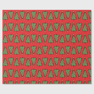 Christmas Tree Wrapping Paper