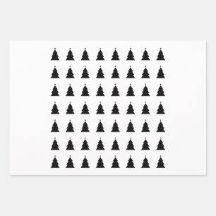 Christmas Tree Wrapping Paper Sheets
