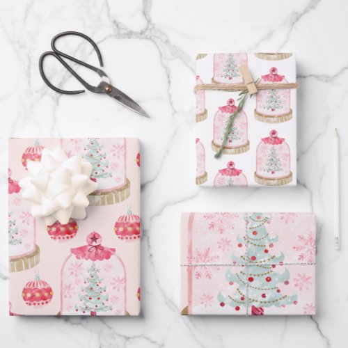 Christmas Tree Wrapping Paper Sheets