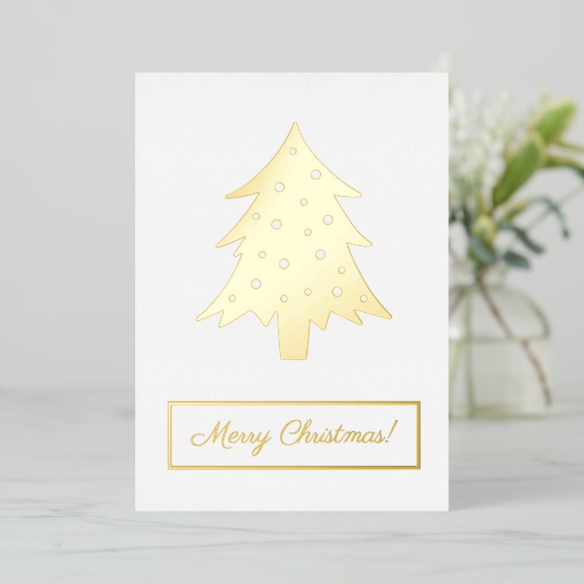 Christmas Tree Xmas Holiday with Your Words (Standing Front)