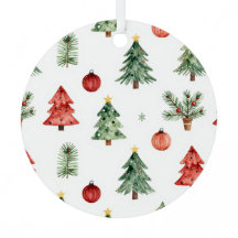 Christmas Trees And Baubles