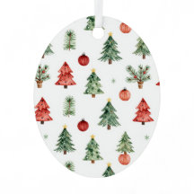 Christmas Trees And Baubles