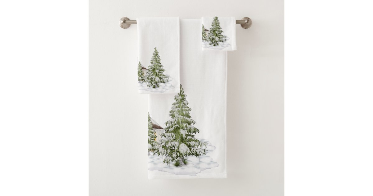 Organic Towel Sets in Snow White, Towel Collection