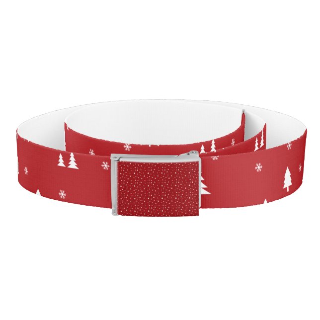 Christmas Trees and Snowflakes Belt (Coil)