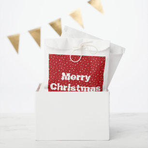 Christmas Trees and Snowflakes Favor Bags