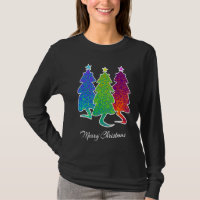 Christmas Trees Cat Lizard Dinosaur Rat Blue Green