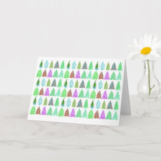 Christmas Trees! Christmas Card (Small Plant)