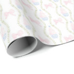 Christmas Trees Christmas Wrapping Paper<br><div class="desc">Hand painted little Christmas trees Christmas wrapping paper.</div>