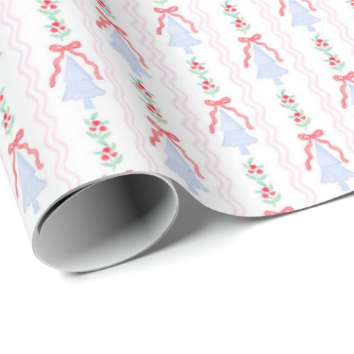 Christmas Trees Christmas Wrapping Paper 