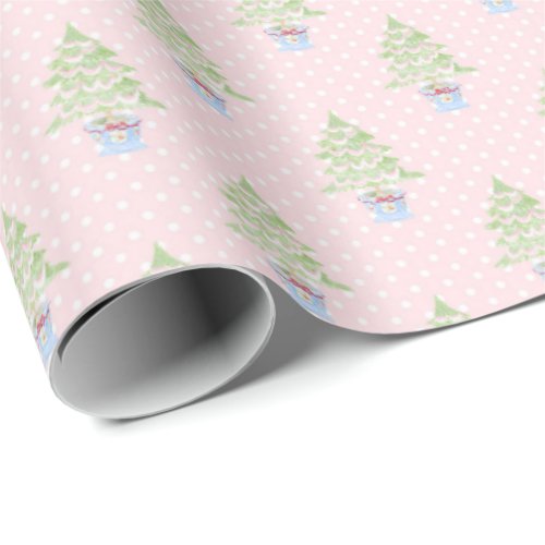 Christmas Trees Christmas Wrapping Paper 