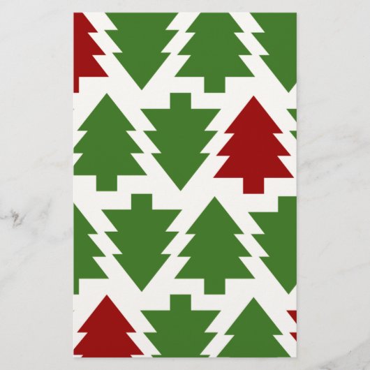 Christmas Trees Holiday Pattern (Front)