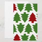 Christmas Trees Holiday Pattern (Front/Back)