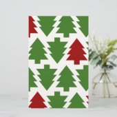 Christmas Trees Holiday Pattern (Standing Front)