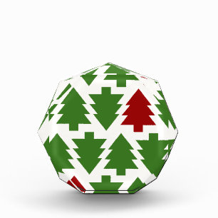 Christmas Trees Holiday Pattern Award