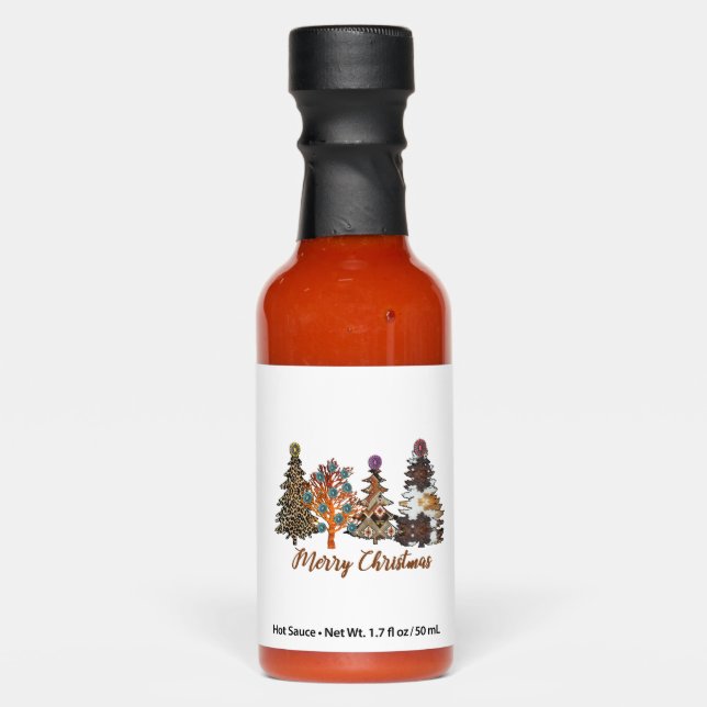 Christmas Trees Hot Sauces (Front)