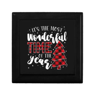 Christmas Trees It's the Most Wonderful Time of th Gift Box