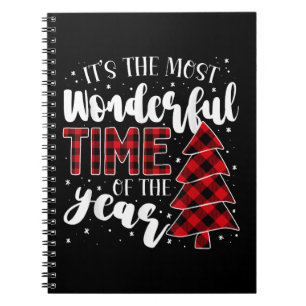 Christmas Trees It's the Most Wonderful Time of th Notebook