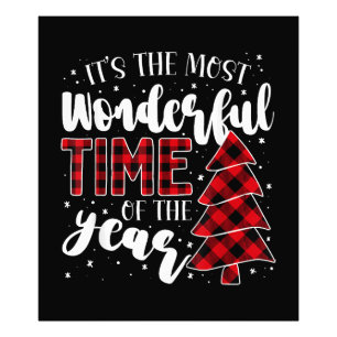Christmas Trees It's the Most Wonderful Time of th Photo Print