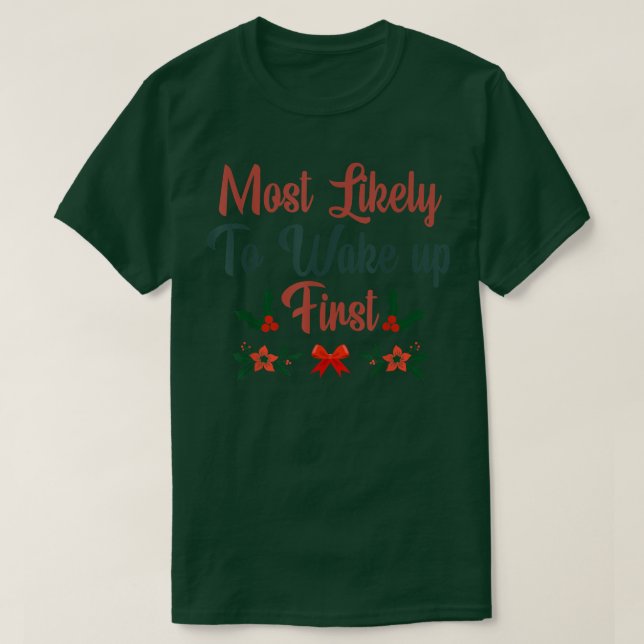 Christmas Trees It's The Most Wonderful Time Of Th T-Shirt (Design Front)