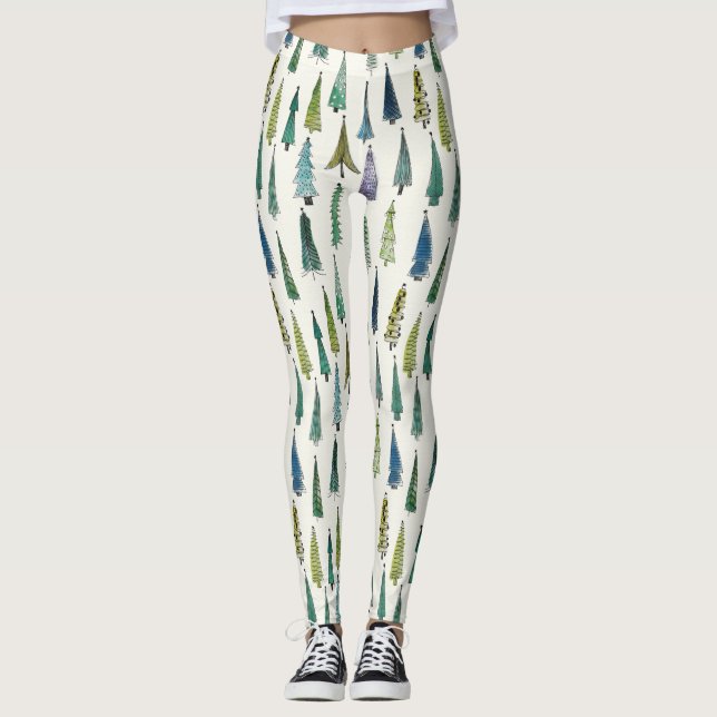 christmas trees leggings (Front)