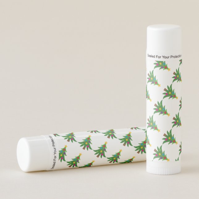 Christmas Trees Lip Balm (Front)