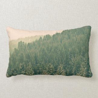 Christmas Trees Lumbar Pillow