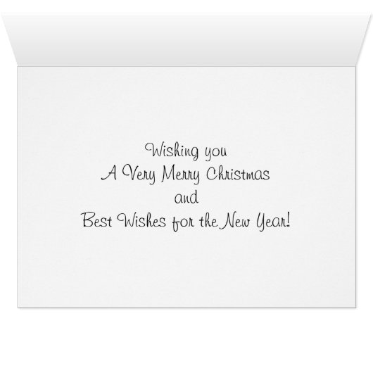 Christmas Trees - Periwinkle Ribbon (Inside Horizontal (Bottom))