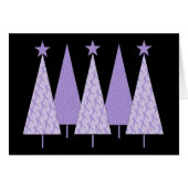 Christmas Trees - Periwinkle Ribbon (Front Horizontal)
