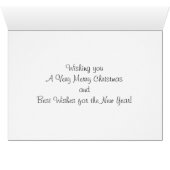 Christmas Trees - Periwinkle Ribbon Cards (Inside Horizontal (Bottom))