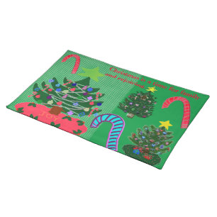 Christmas Trees Placemat