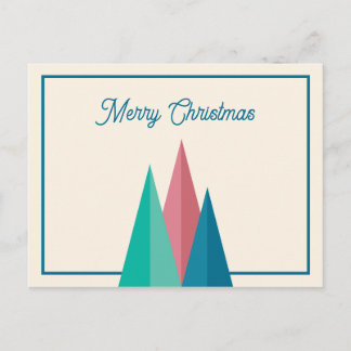 Christmas Trees Postcard