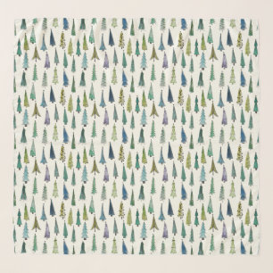 christmas trees scarf